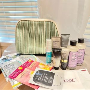 🆕14 pieces Hair products + cosmetic bag
